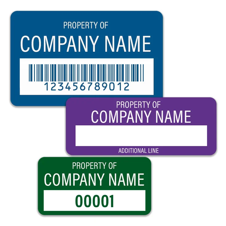 Metal Asset Tags Maker