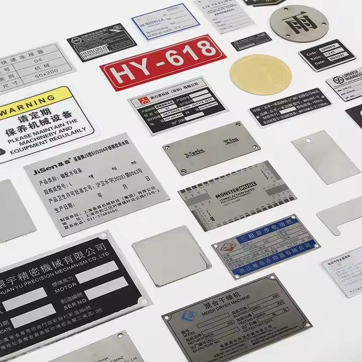 Industrial Metal Tags for Equipment and Facility Labeling