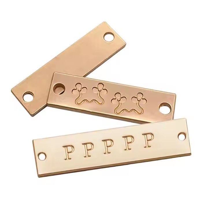 Engraved Metal Tags with Custom Text and Serial Numbers