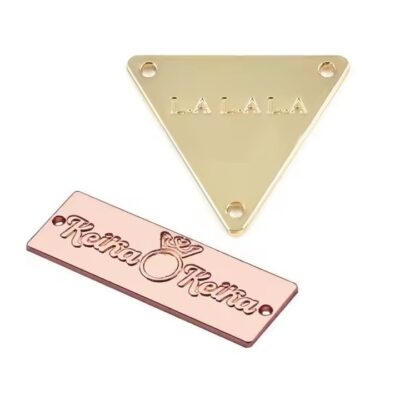 Engraved Metal Tags with Custom Text and Serial Numbers