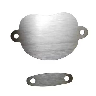 Custom Blank Aluminum Tags with Hole or Chain