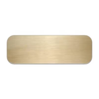 Custom blank aluminum tags for engraving and stamping