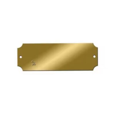Custom blank aluminum tags for engraving and stamping