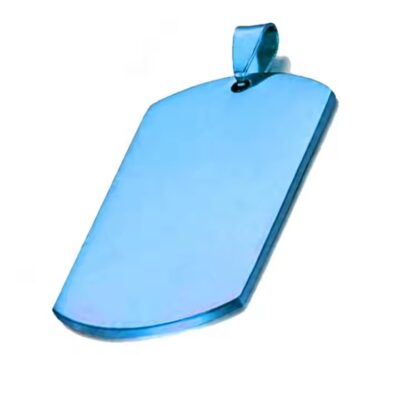 Custom Stainless Steel Blank Dog Tags for Engraving

