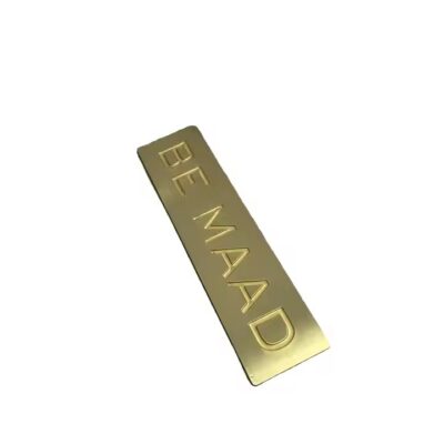 Custom Round Etched Brass and Copper Tags for Engraving