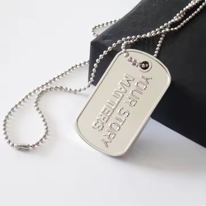 Wholesale Custom Metal Military Dog Tag