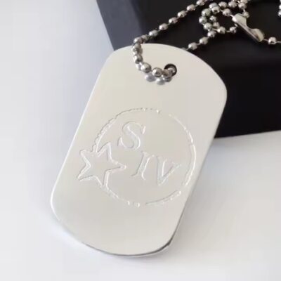 Wholesale Custom Metal Military Dog Tag