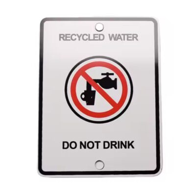 Laser Engraved Anodized Aluminum Machine ID Label