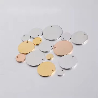 Blank Metal Dog Tag Pendants for Wholesale Custom Engraving