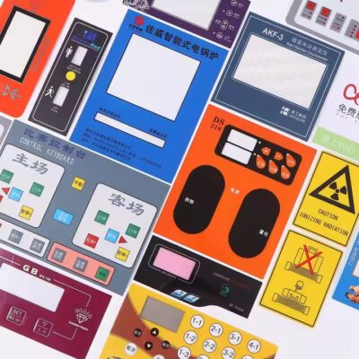 Industrial Metal Tag for Electrical Panel Identification