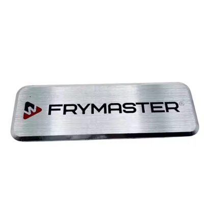 High-quality custom engraved metal tag for brand identification