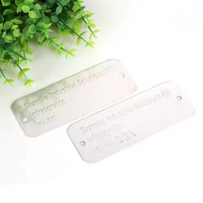 Factory Direct Etched Metal Tags for Branding and Industrial Labeling