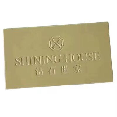 Corrosion-resistant stainless steel etched metal tag with custom engraving