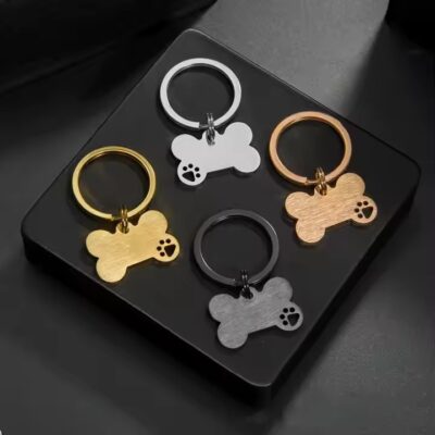 Laser Engraved Metal Pet ID Tag