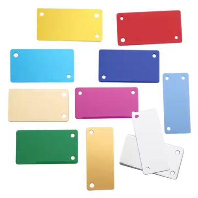 Color-Coated Aluminum Tags for Industrial and Brand Use