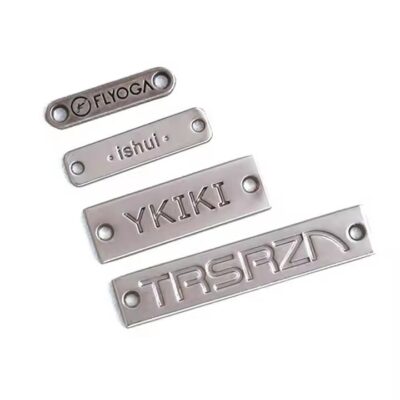 Custom Decorative Metal Tags for Fashion Bags