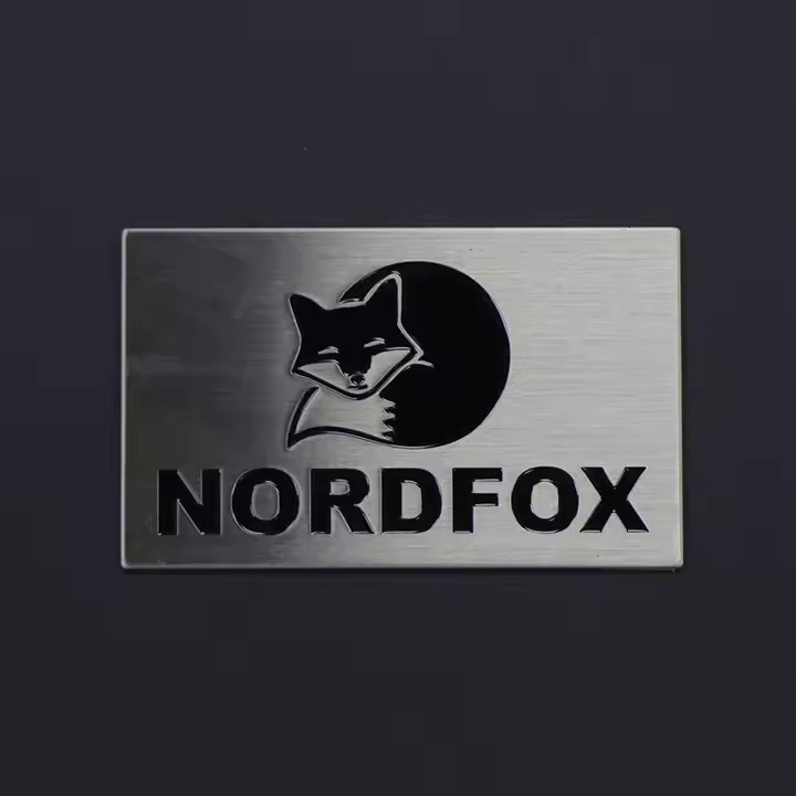 High-Quality Stainless Steel Self-Adhesive Metal Label