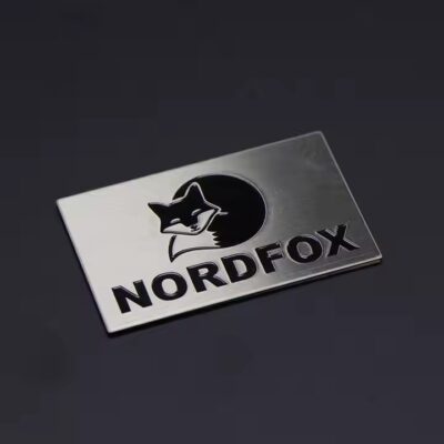 High-Quality Stainless Steel Self-Adhesive Metal Label