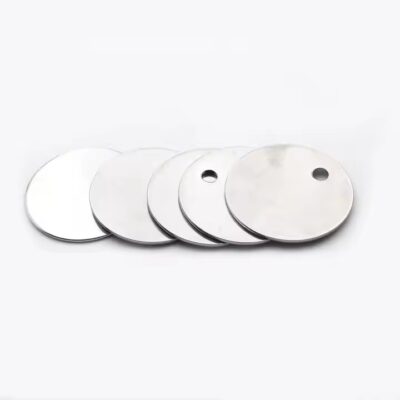 Stainless Steel Round Metal Tags 6mm to 25mm for Engraving