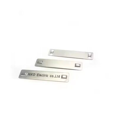 High-quality metal cable tags and wire markers for durable industrial labeling