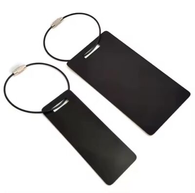 Personalized Blank Aluminum Airplane Travel Tag for Luggage