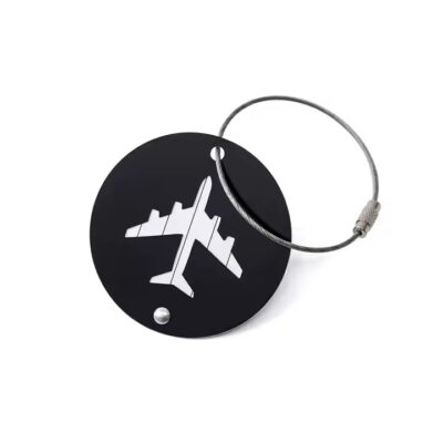 Bulk Blank Anodized Aluminum Name Luggage Tags for Laser Engraving