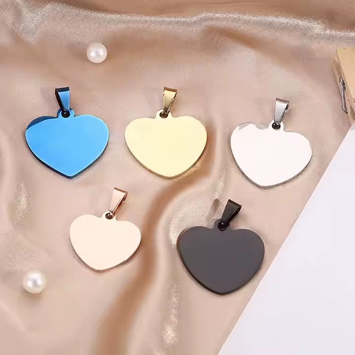 Blank Stainless Steel Pet ID Tag for Laser Engraving