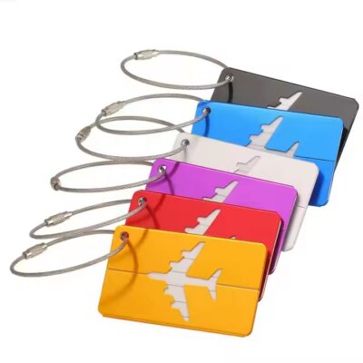 Bulk Aluminum Luggage Tags for Travel ID