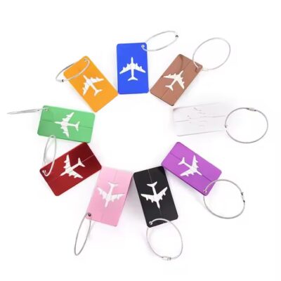 Bulk Aluminum Luggage Tags for Travel ID