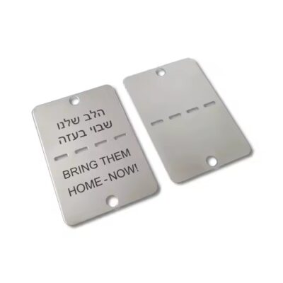 Wholesale blank stainless steel square pendant metal tags