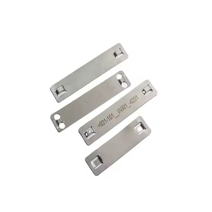 316 Stainless Steel Cable Marker Tags for Industrial Labeling