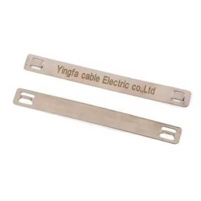 316 stainless steel metal cable tags and wire markers for identification