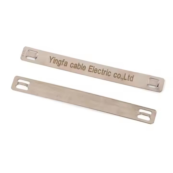 316 stainless steel metal cable tags and wire markers for identification