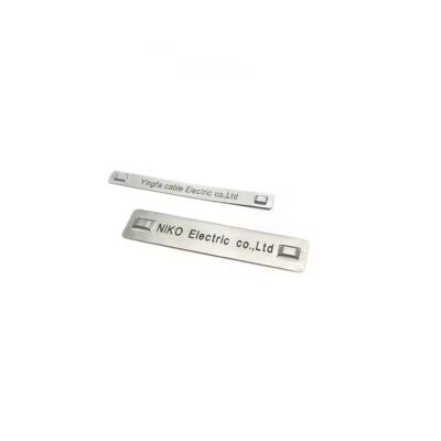 316 stainless steel metal cable tags and wire markers for identification
