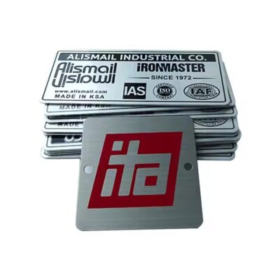 High-Quality Custom Aluminum Self-Adhesive Metal Label