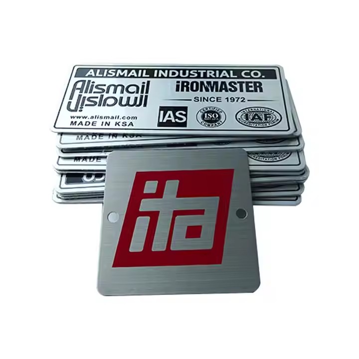 High-Quality Custom Aluminum Self-Adhesive Metal Label