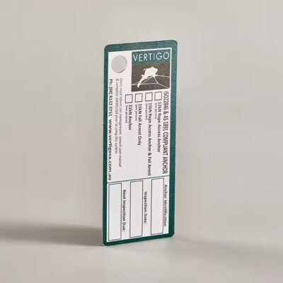 Custom Engraved Aluminum Electrical Panel Tag