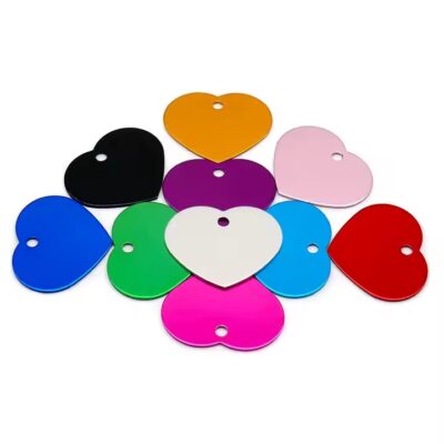 Custom Anodized Aluminum ID Tags with Serial Numbers