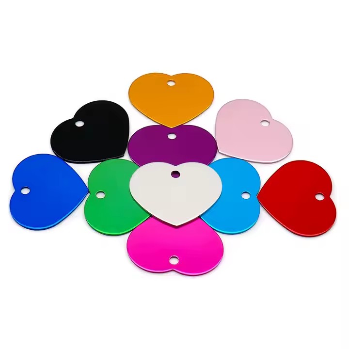 Custom Anodized Aluminum ID Tags with Serial Numbers