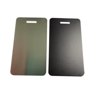 Custom blank aluminum luggage tag for travel bags