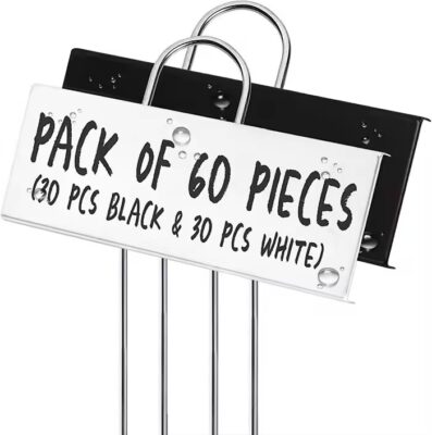 Outdoor Brass Metal Tree Tags and Plant Markers for Gardening