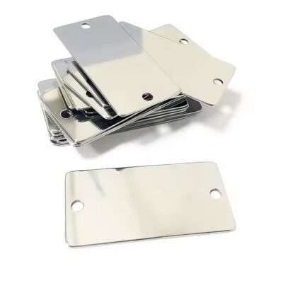 Custom 304/316 Stainless Steel Blank Metal Tags Wholesale