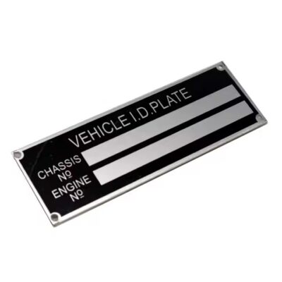 Professional Custom Metal Electrical Panel Label
