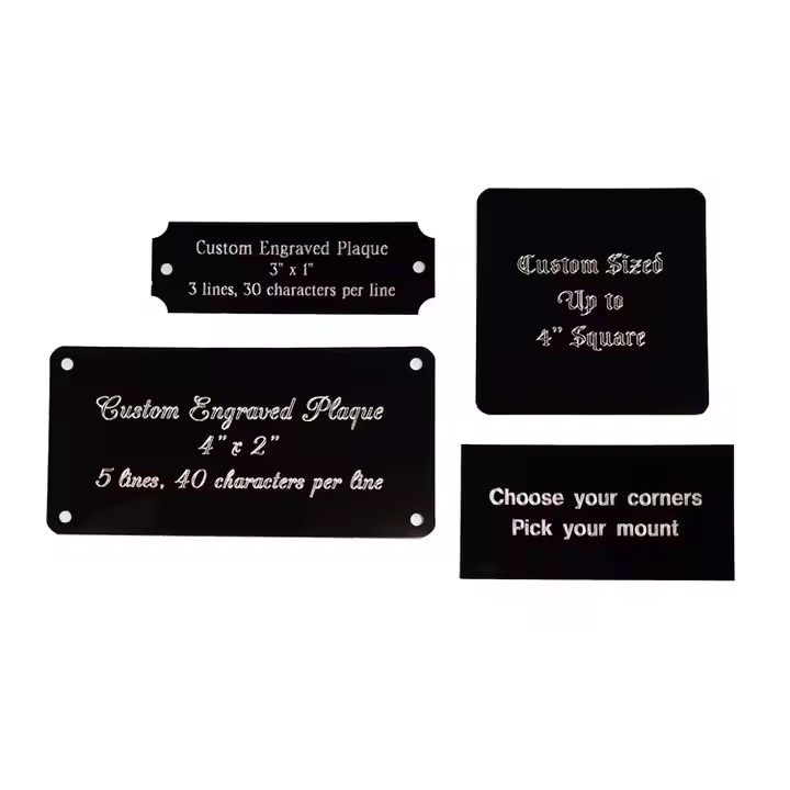 Professional Custom Metal Electrical Panel Label