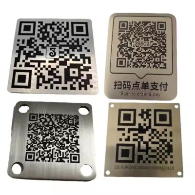 High Quality Aluminum QR Code Tree Tag for Plant Identification