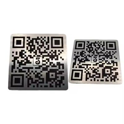 High Quality Aluminum QR Code Tree Tag for Plant Identification