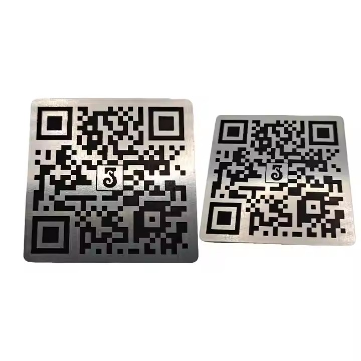 High Quality Aluminum QR Code Tree Tag for Plant Identification