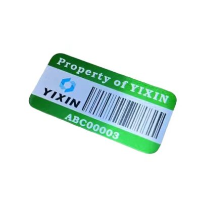Custom Adhesive Metal Tags with 3M Backing for Equipment Labeling