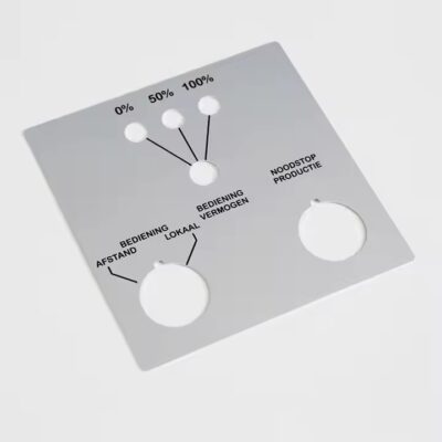 Stainless Steel Electrical Panel Identification Tag