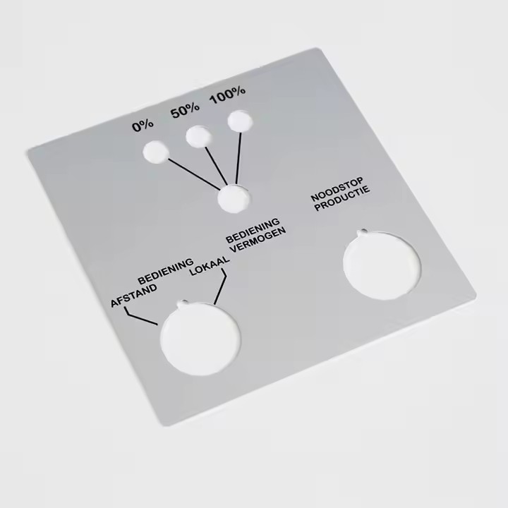 Stainless Steel Electrical Panel Identification Tag
